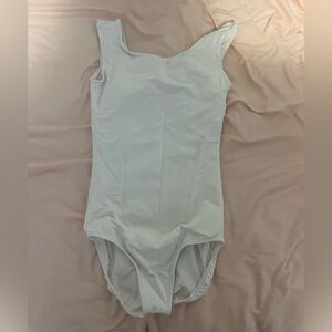 WHITE BALLET LEOTARD